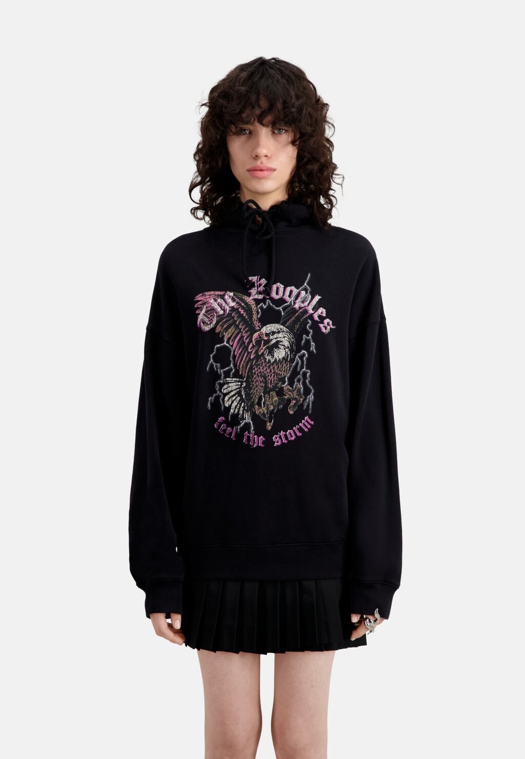 

Толстовка The Kooples With FEEL THE STORM SERIGRAPHY, черный