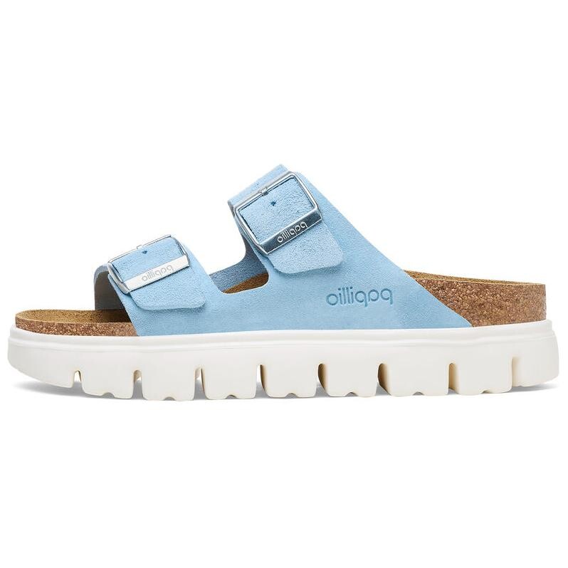 

Шлепанцы женские минеральные синие Birkenstock
