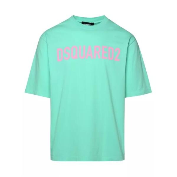 

Футболка mint cotton t-shirt Dsquared2, зеленый