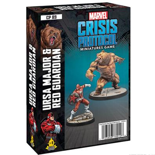 

Фигурки Ursa Major & Red Guardian: Marvel Crisis Protocol