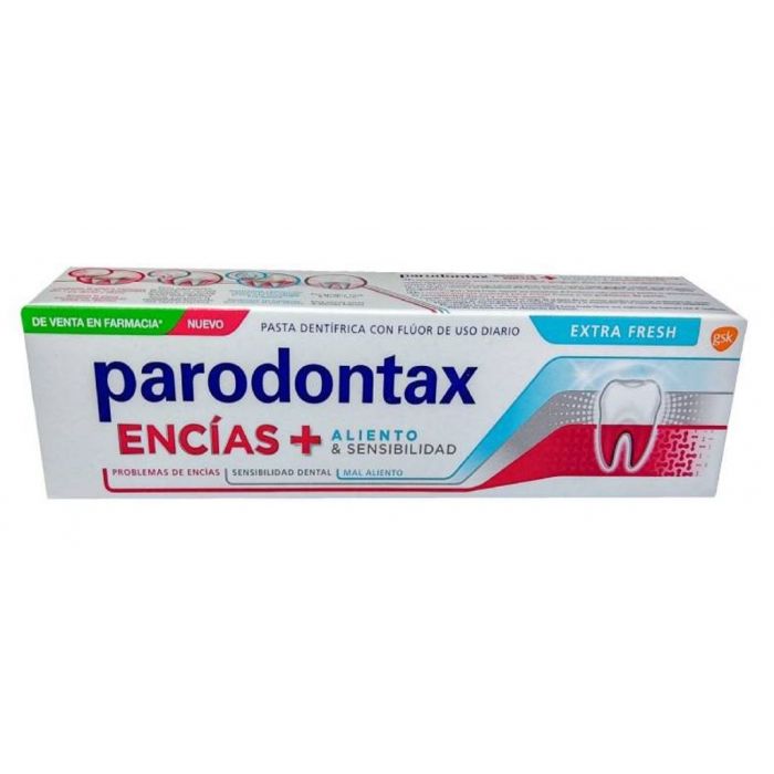 Набор косметики Pasta de Dientes Encías + Aliento & Sensibilidad Parodontax, 75 ml зубная паста parodontax с фтором 50 мл