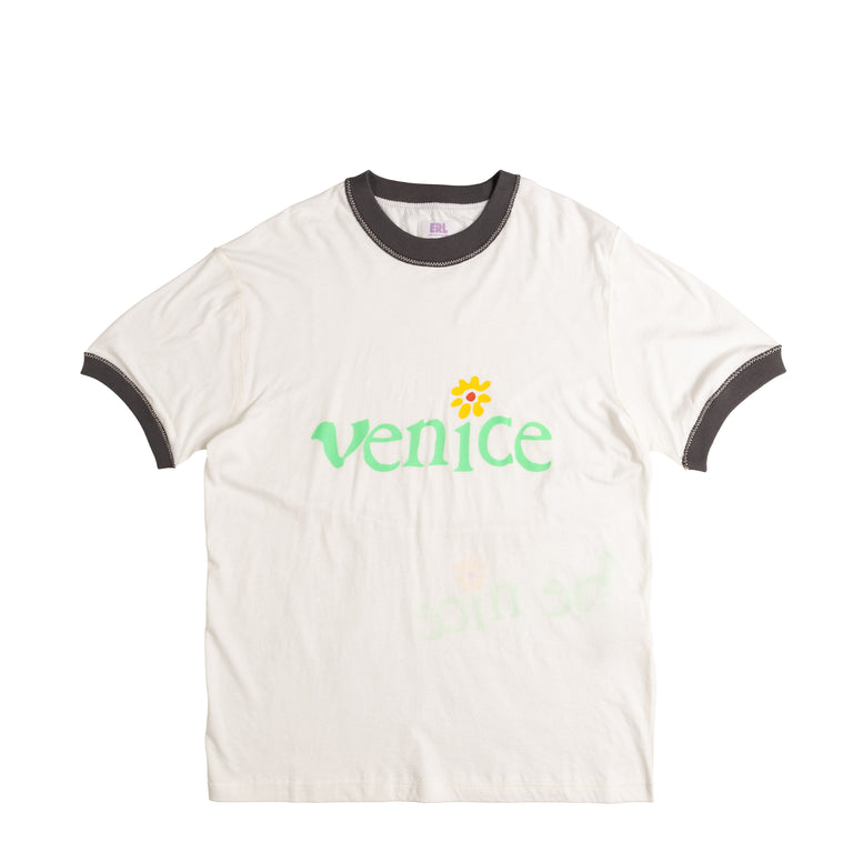 Футболка Erl Venice T-Shirt Knit ERL, белый