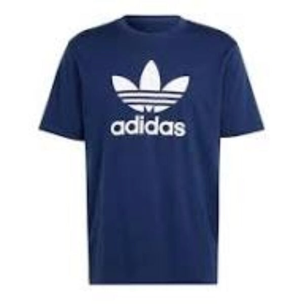 

Футболка adicolor trefoil футболка азиатские размеры Adidas, синий