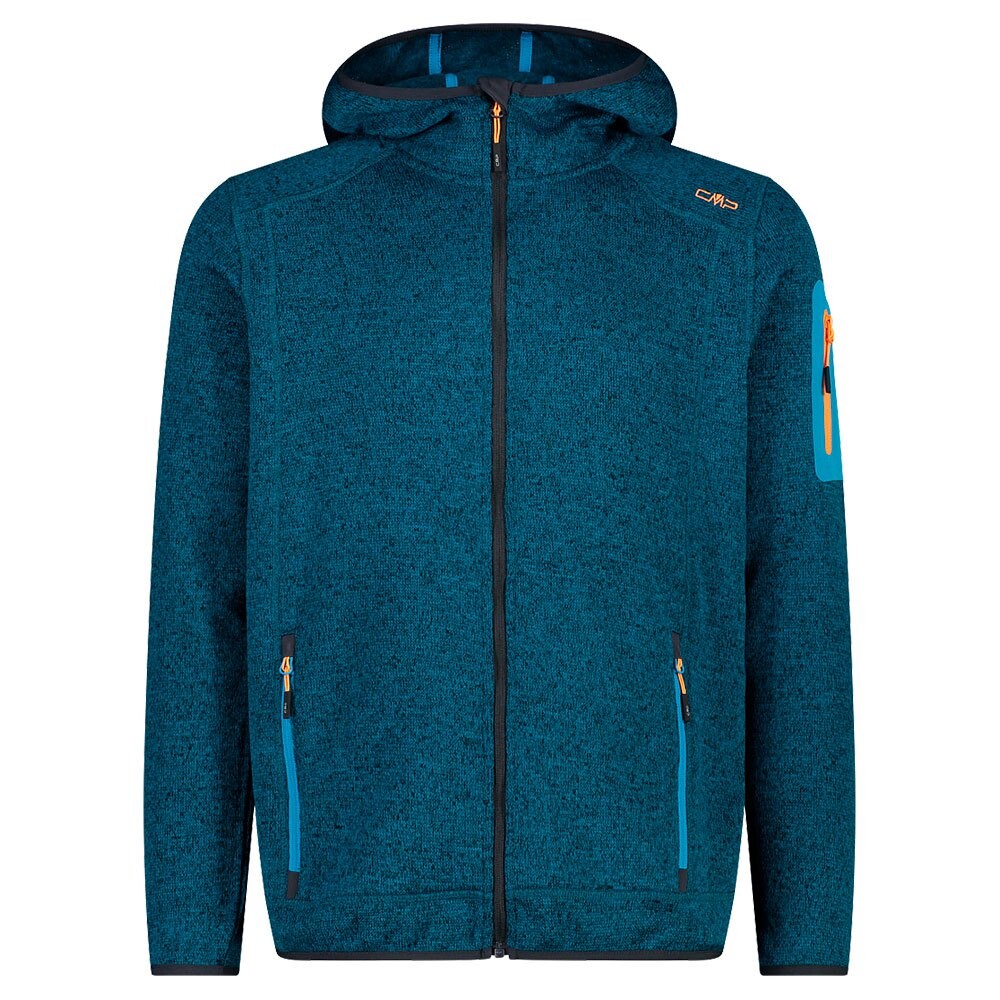 

Толстовка на молнии CMP 3H60847N Hooded, синий