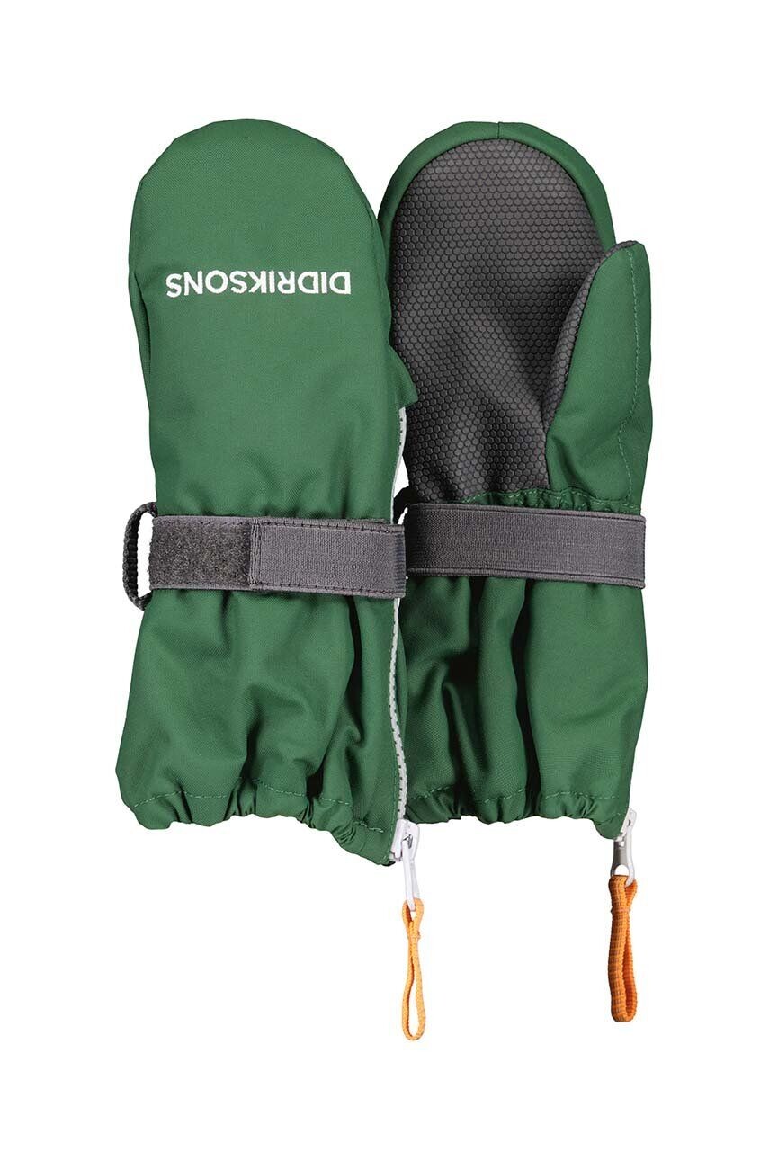 

Детские лыжные перчатки Didriksons BIGGLES ZIP MITTEN, зеленый