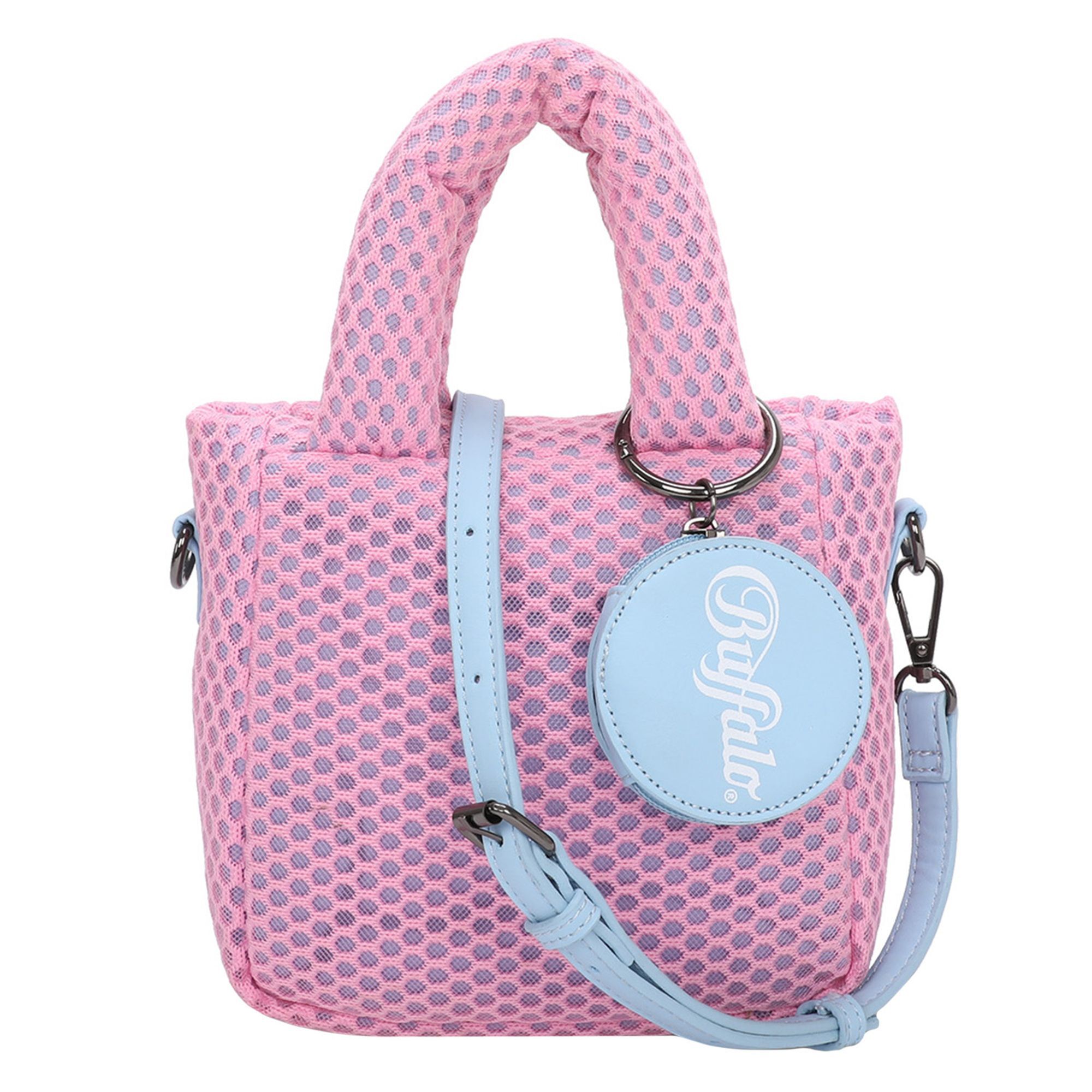 Сумка Buffalo Boxy15 Mini Bag Handtasche 17.5 cm, цвет meshy rose