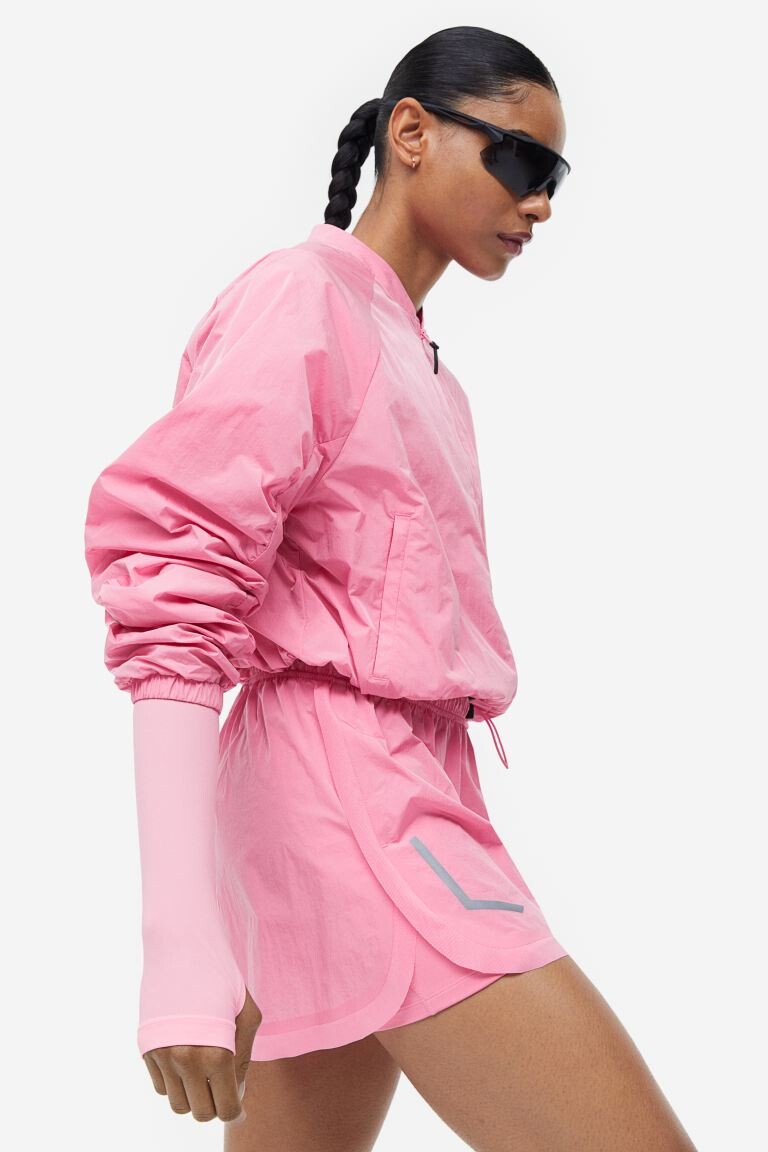 

Двухслойные шорты для бега DryMove H&M
