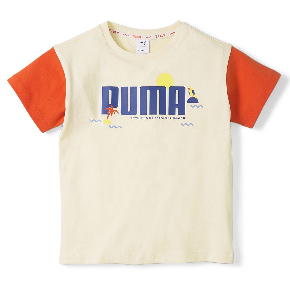 

Футболка с коротким рукавом Puma X Tiny Colorblock, белый
