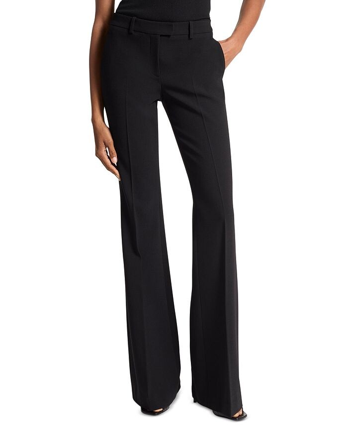 

Расклешенные брюки Michael Kors Collection Haylee, черный
