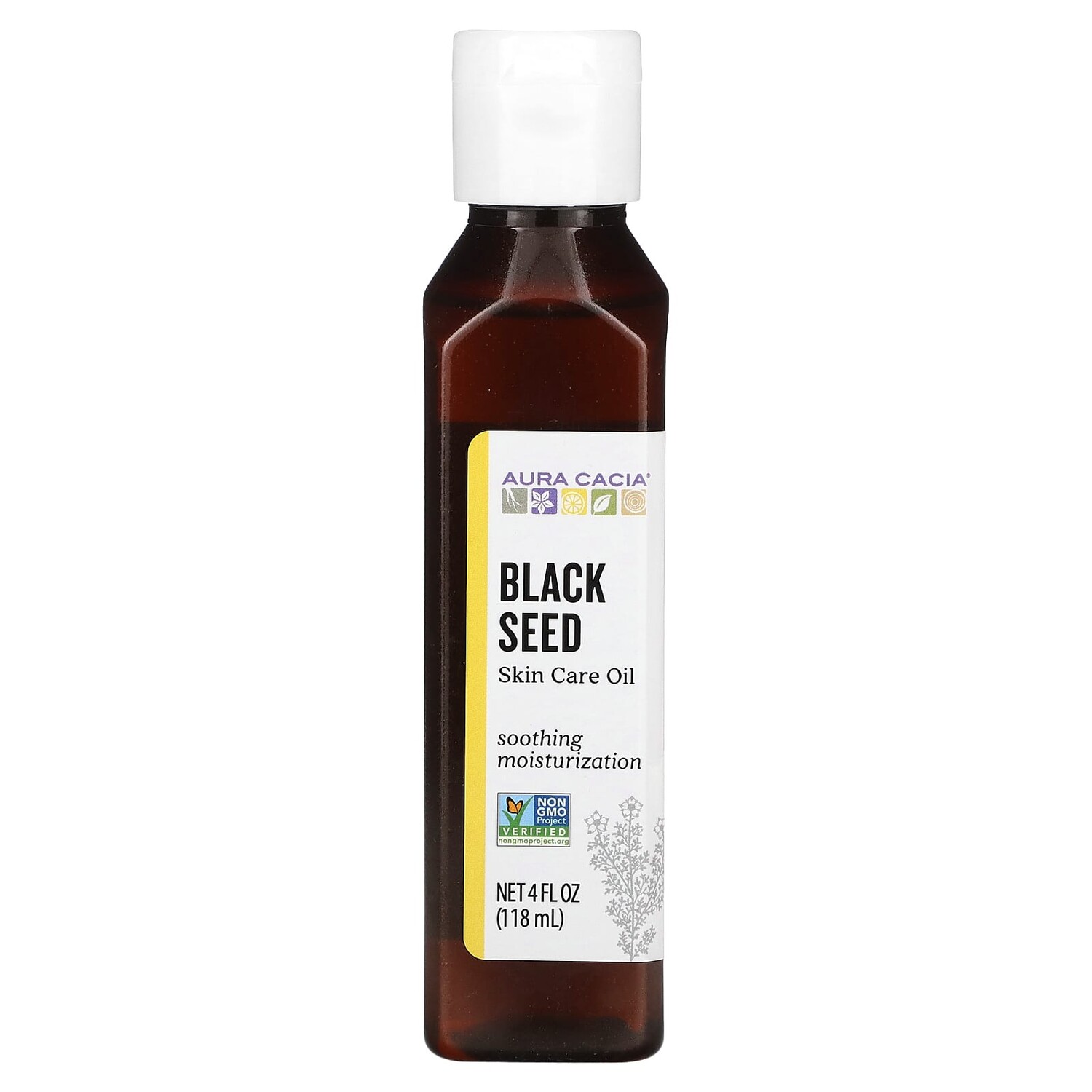 

Масло для ухода за кожей, черное семя, 118 мл (4 жидк. Унции), Aura Cacia