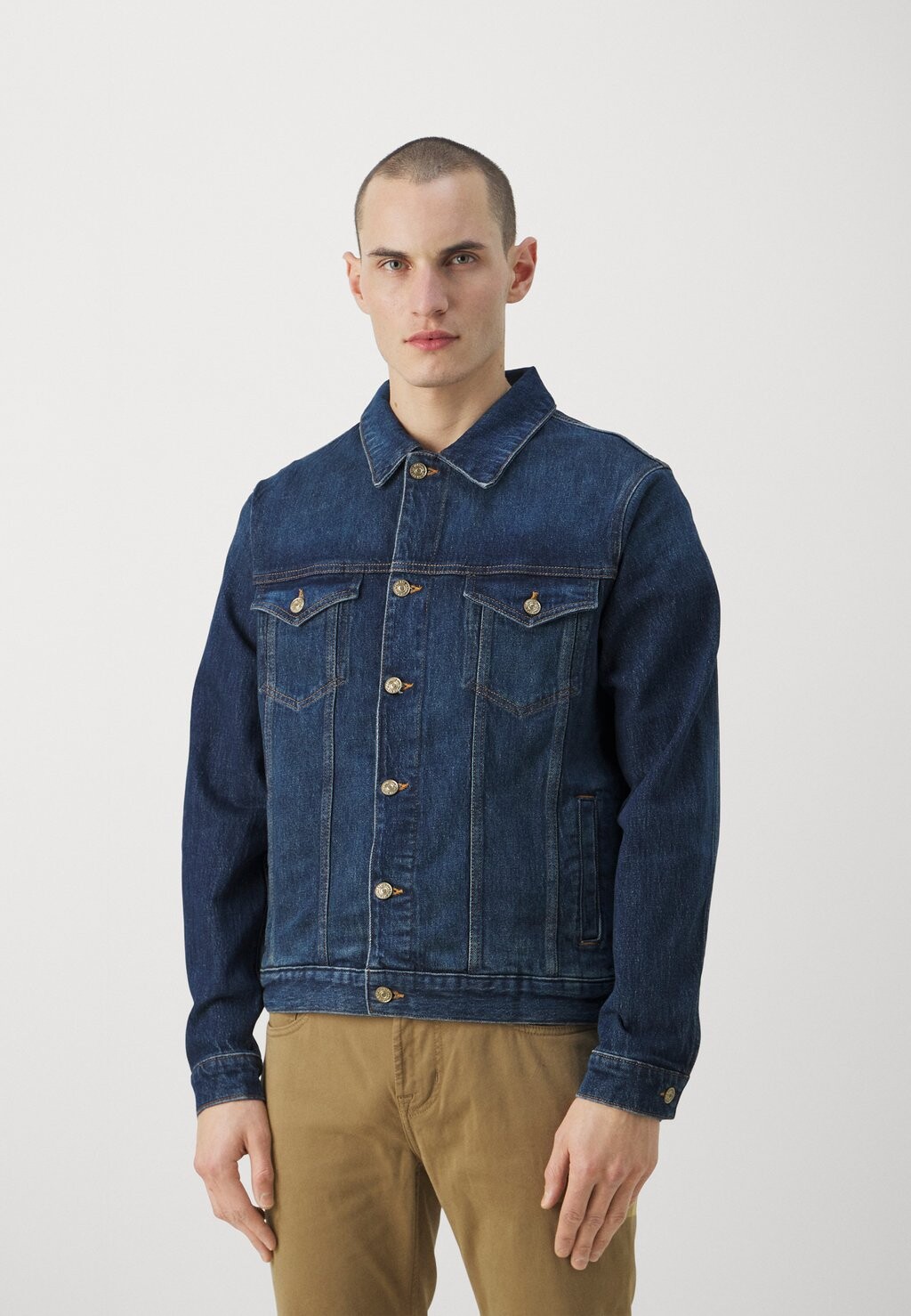 

Джинсовая куртка 7 for all mankind PERFECT UPGRADE, голубой, Синий