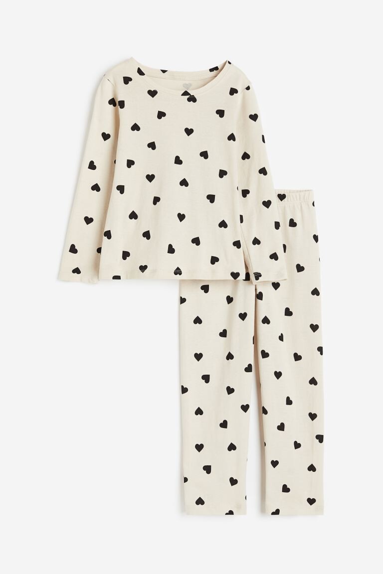 

Пижама из хлопкового джерси H&M