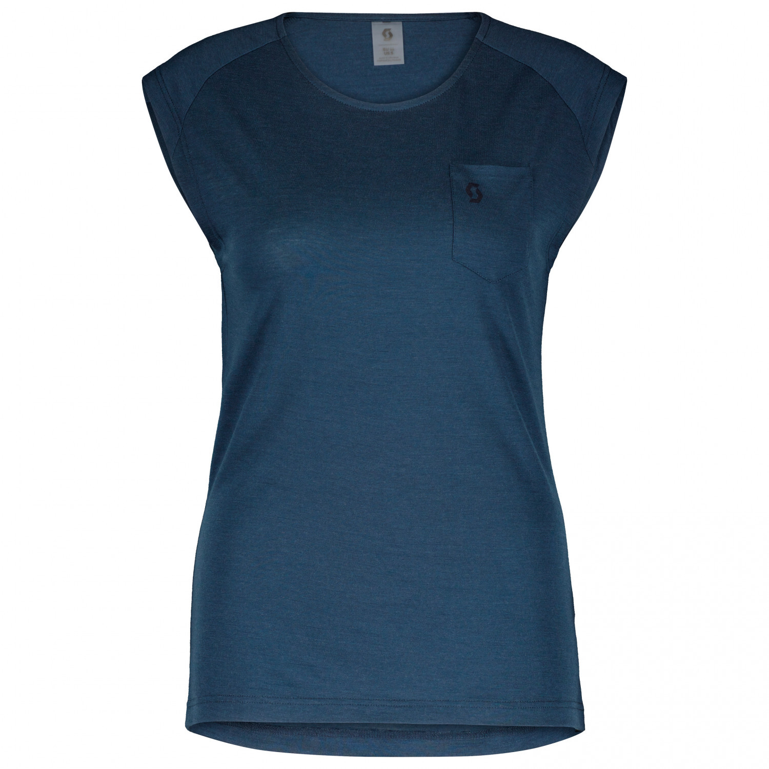 

Рубашка из мериноса Scott Women's Defined Merino Tank, цвет Metal Blue