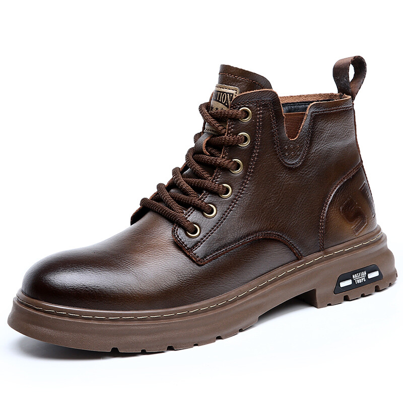

Мужские ботинки Cahhrrn X Martin Boot Men Beige Modengpan