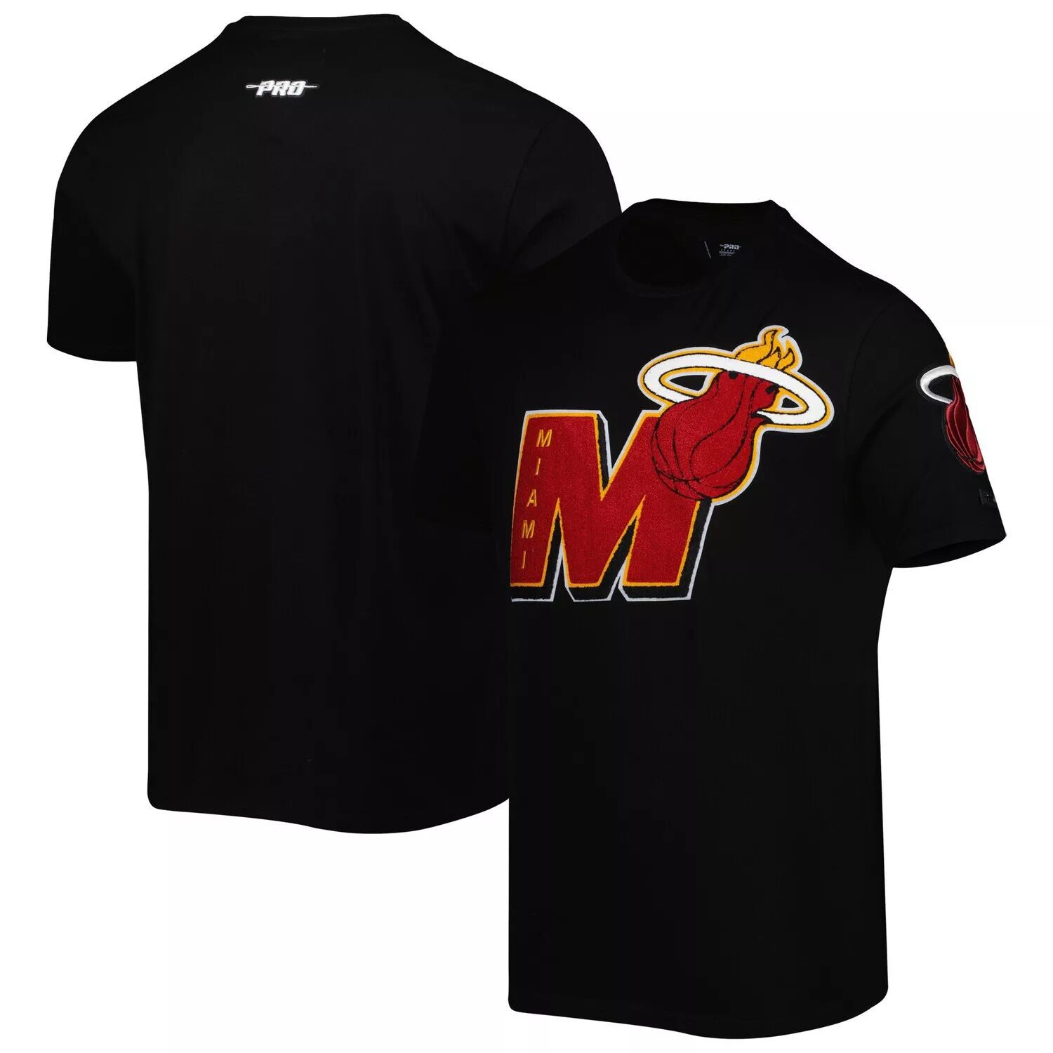 

Мужская черная футболка Pro Standard Miami Heat Mash Up Capsule