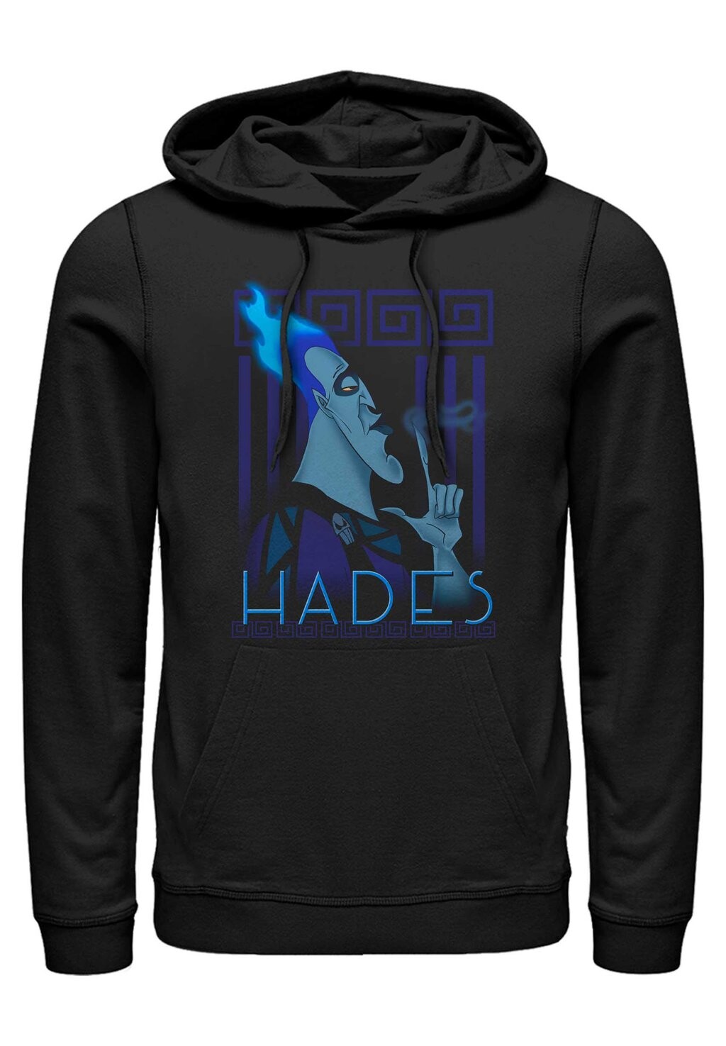 

Толстовка Hercules Hades Finger Smoke Unisex Disney, черный
