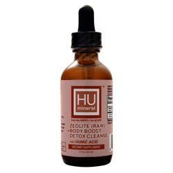 HU Mineral Цеолит (сырой) + Детоксикационное очищение Body Boost 2 жидких унции hu