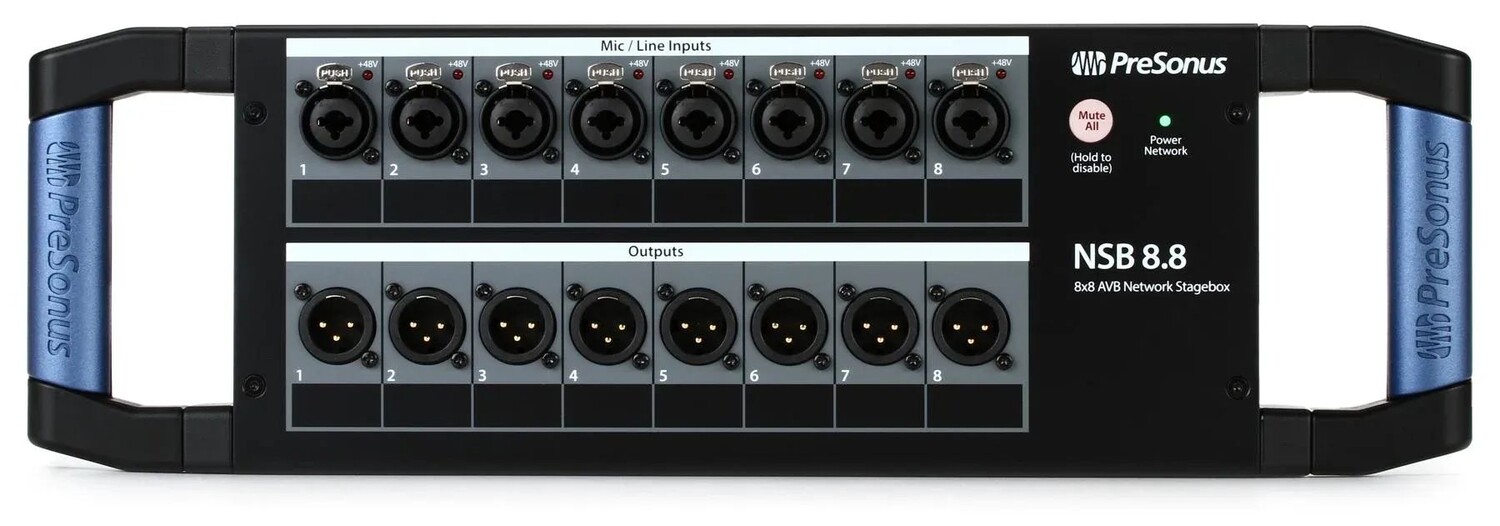 

Сетевой сценический блок PreSonus NSB8.8 AVB