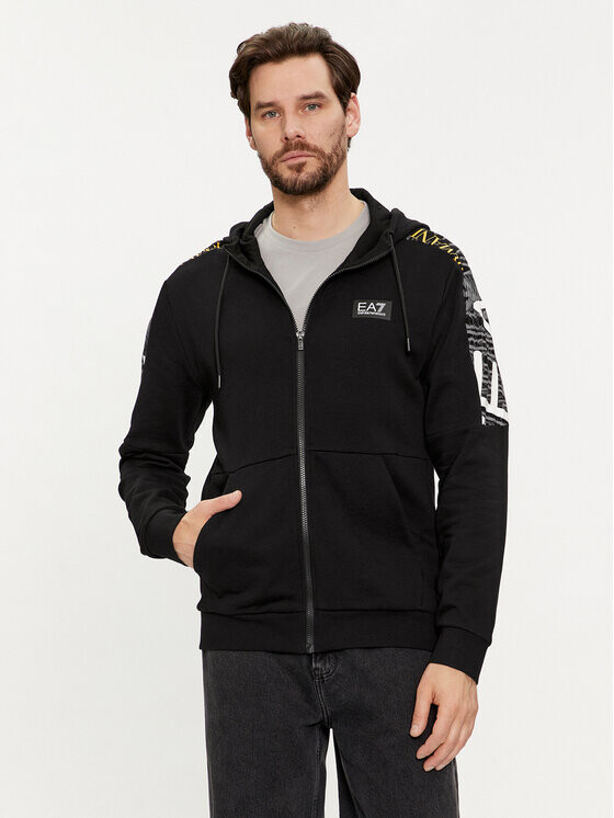 

Толстовка обычного кроя Ea7 Emporio Armani, черный