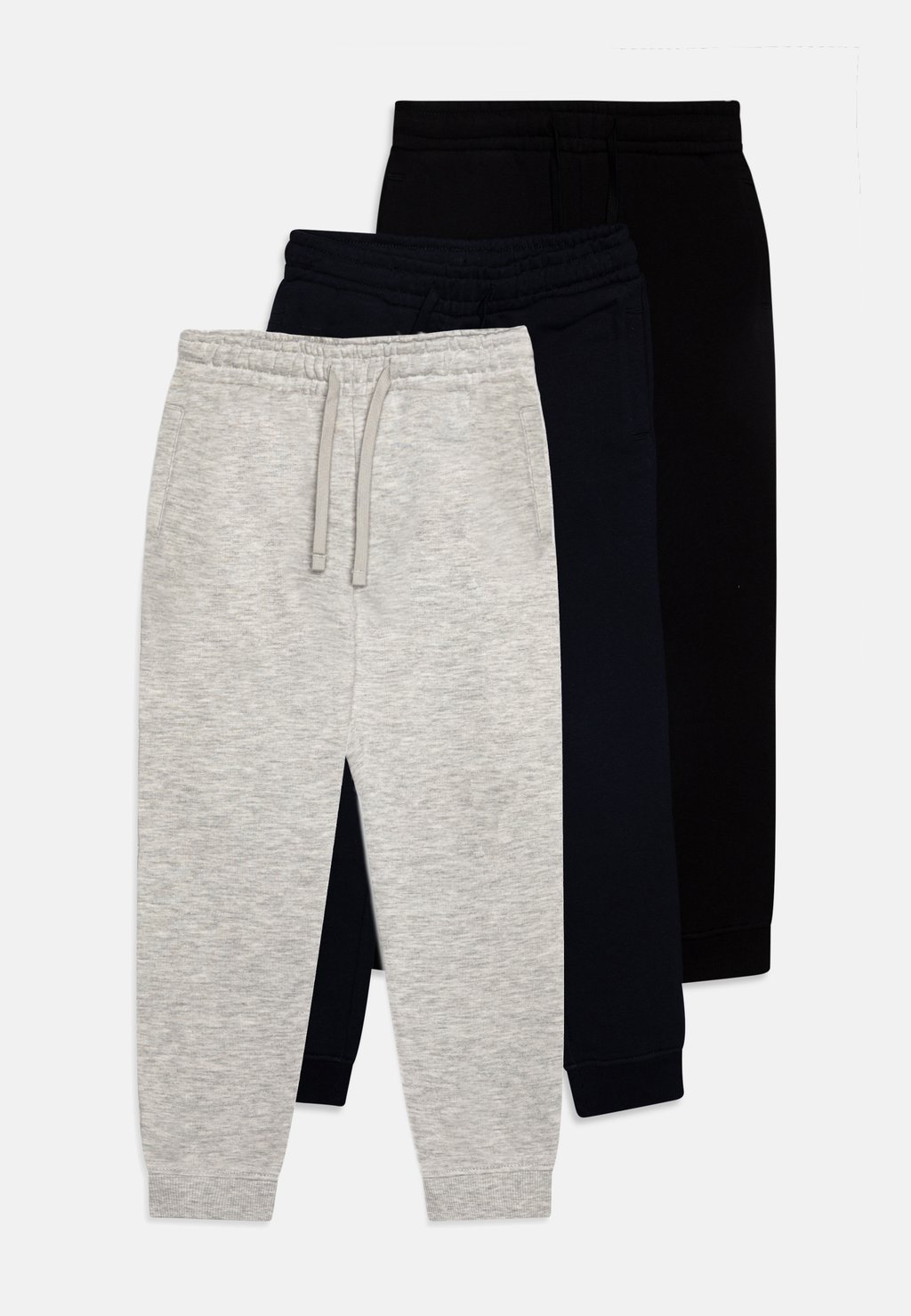 Спортивные брюки 3 PACK UNISEX Friboo, цвет black/mottled light grey/dark blue