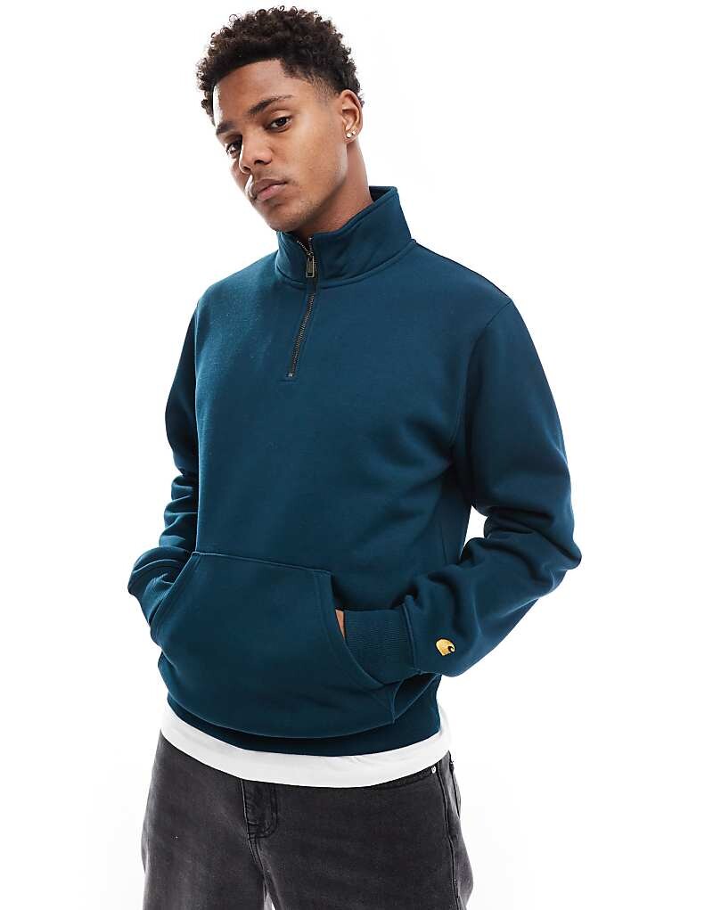 

Carhartt WIP – зеленая толстовка на молнии