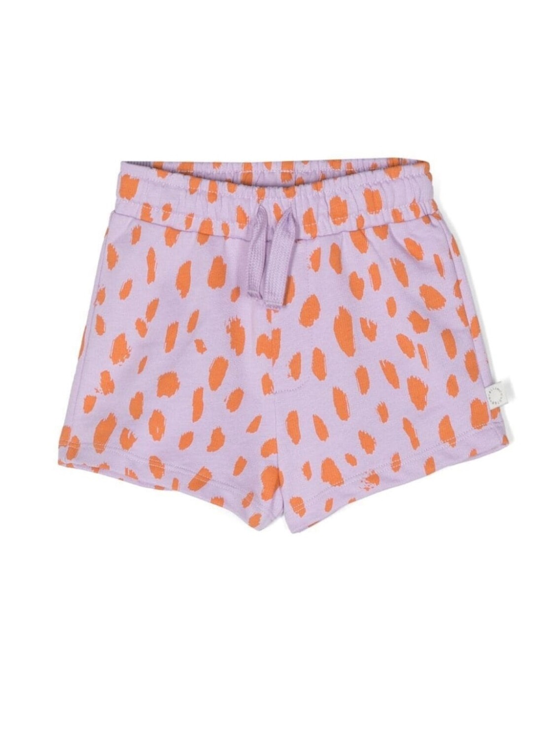 

Stella McCartney Kids шорты с принтом, фиолетовый