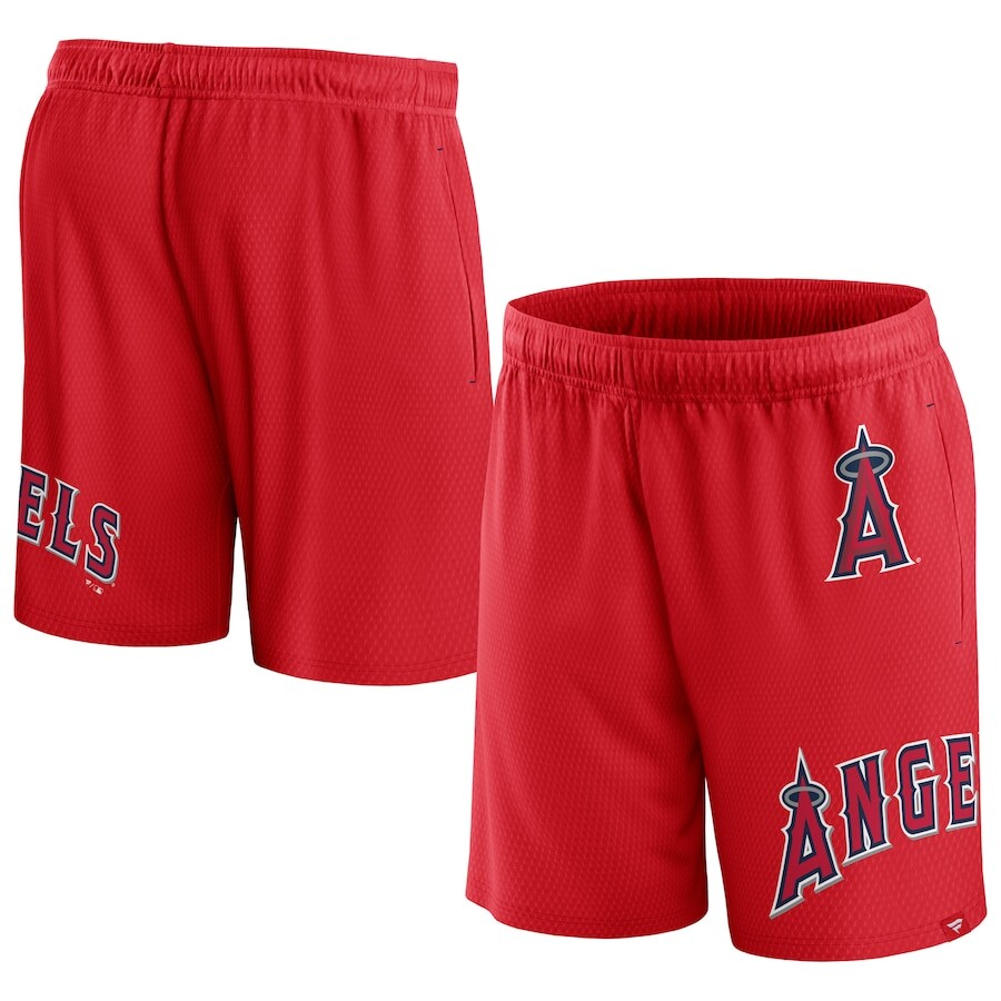 

Шорты Fanatics Branded Los Angeles Angels, красный