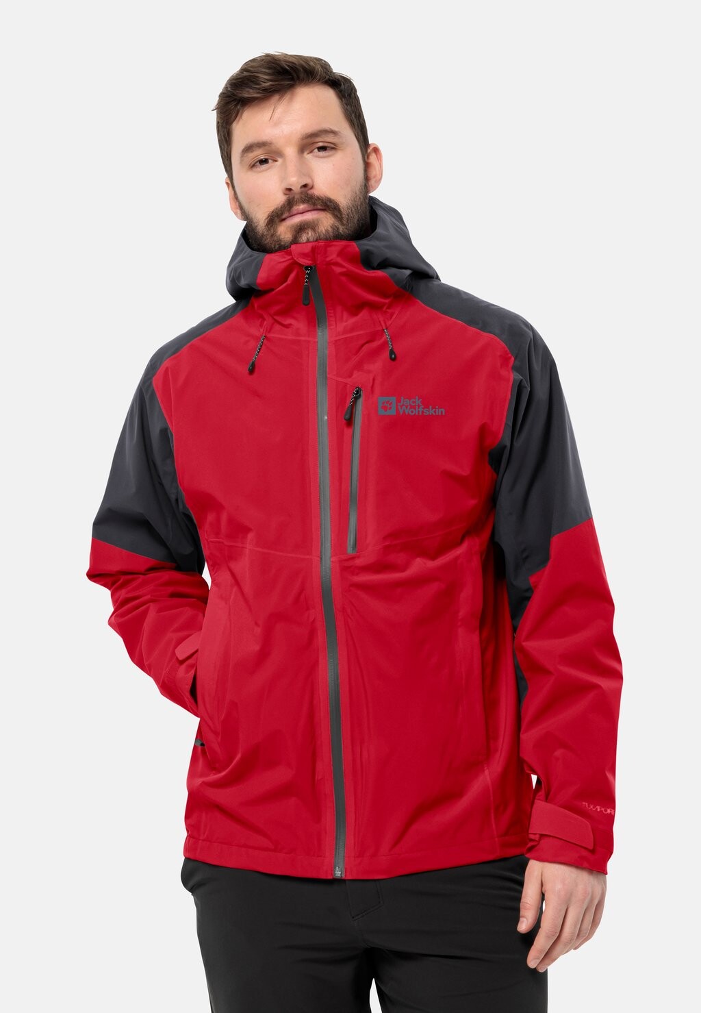 

Дождевик/водоотталкивающая куртка EAGLE PEAK Jack Wolfskin, цвет red glow