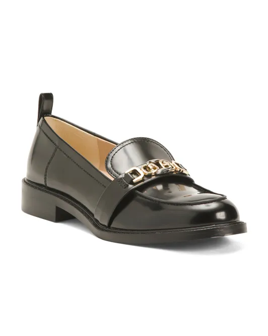 

Лоферы Christy с блестящим платьем Sam Edelman, черный