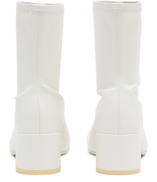 

Анатомические эластичные ботильоны Mm6 Maison Margiela, белый