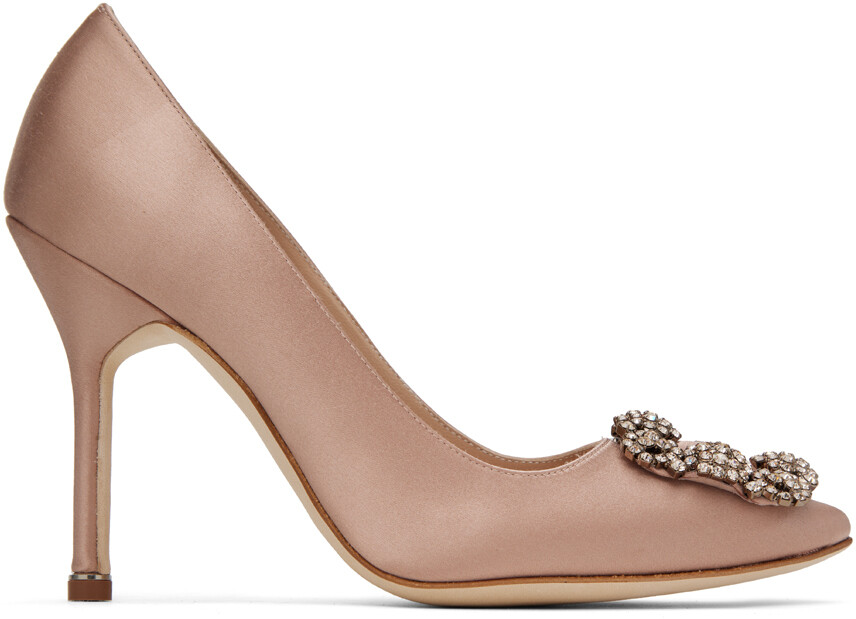 

Розовые туфли Hangisi Manolo Blahnik, Розовый