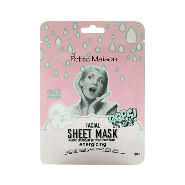 Маска для лица Mascarilla Facial Energizante Petite Maison, 25 ml маска для лица sheet mask detoxifying mascarilla facial purificante petite maison 25 ml