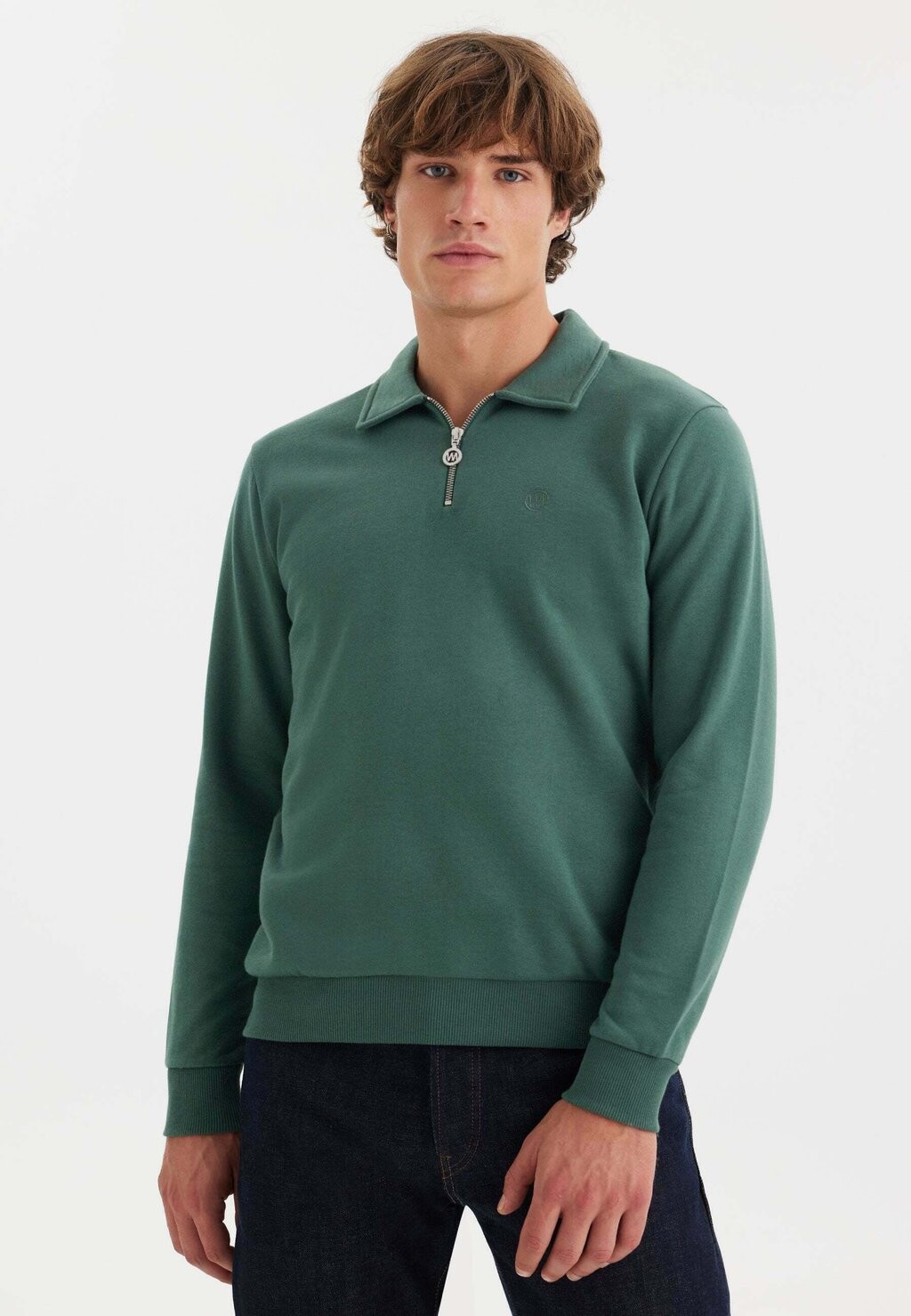 

Толстовка Core Zipped WESTMARK LONDON, цвет dark forest