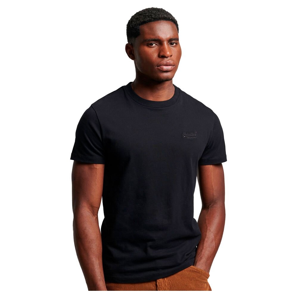 

Футболка с коротким рукавом Superdry Vintage Logo Embroidered, черный