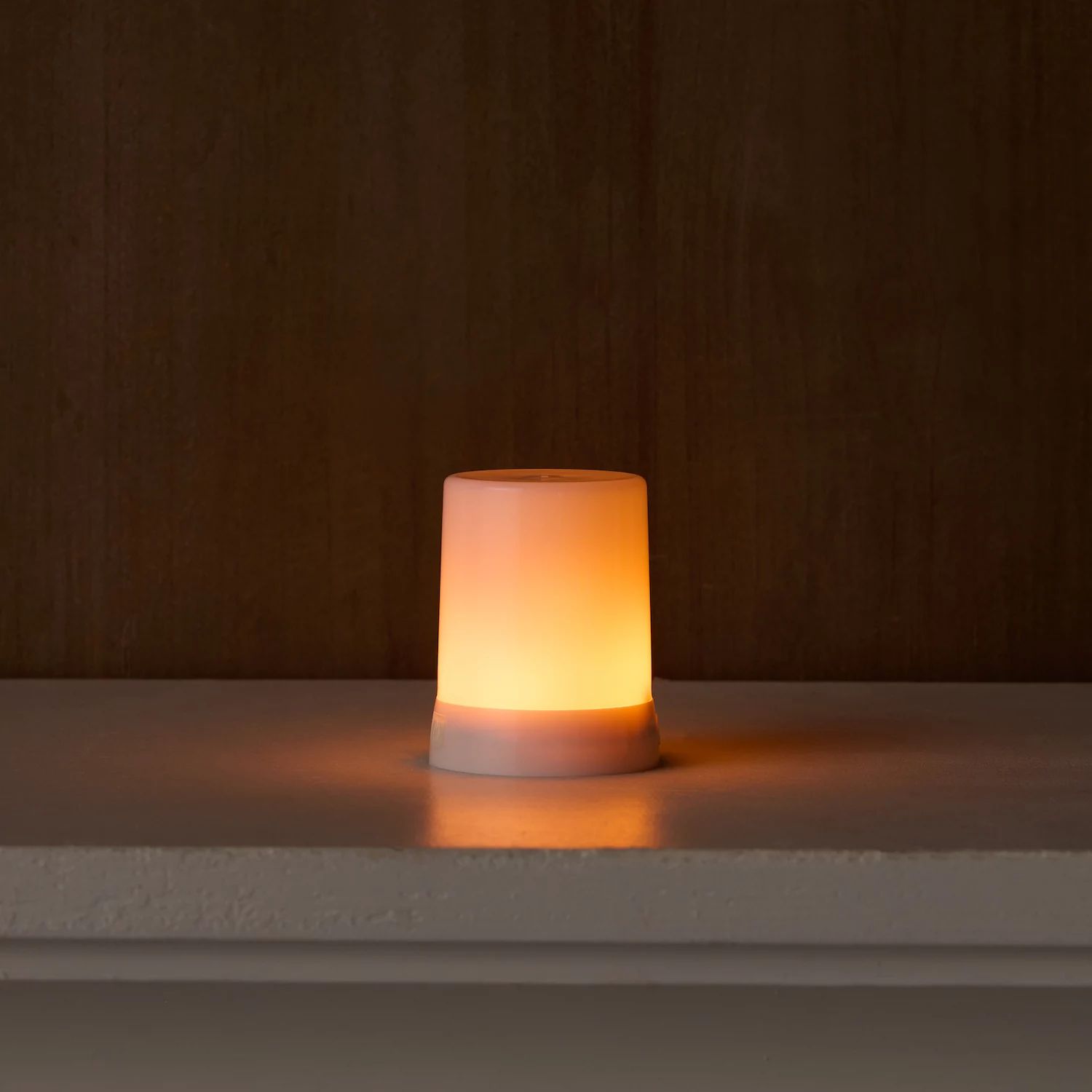 Свеча Melrose LED FIA Flame Designer с оранжевым оттенком wally s natural ушные свечи без запаха 12 свечей
