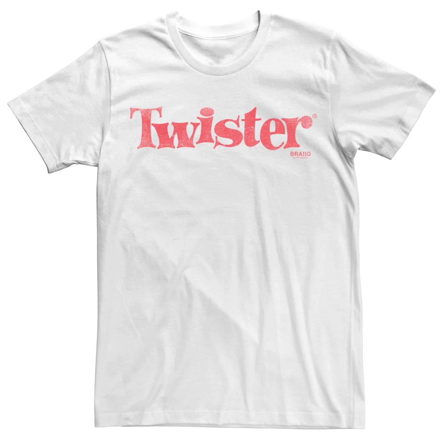 

Мужская красная классическая футболка с логотипом Twister Licensed Character, Красный