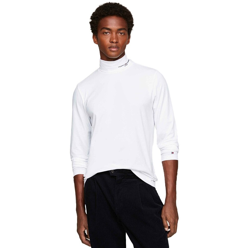 

Свитер Tommy Hilfiger Logo High Neck, белый