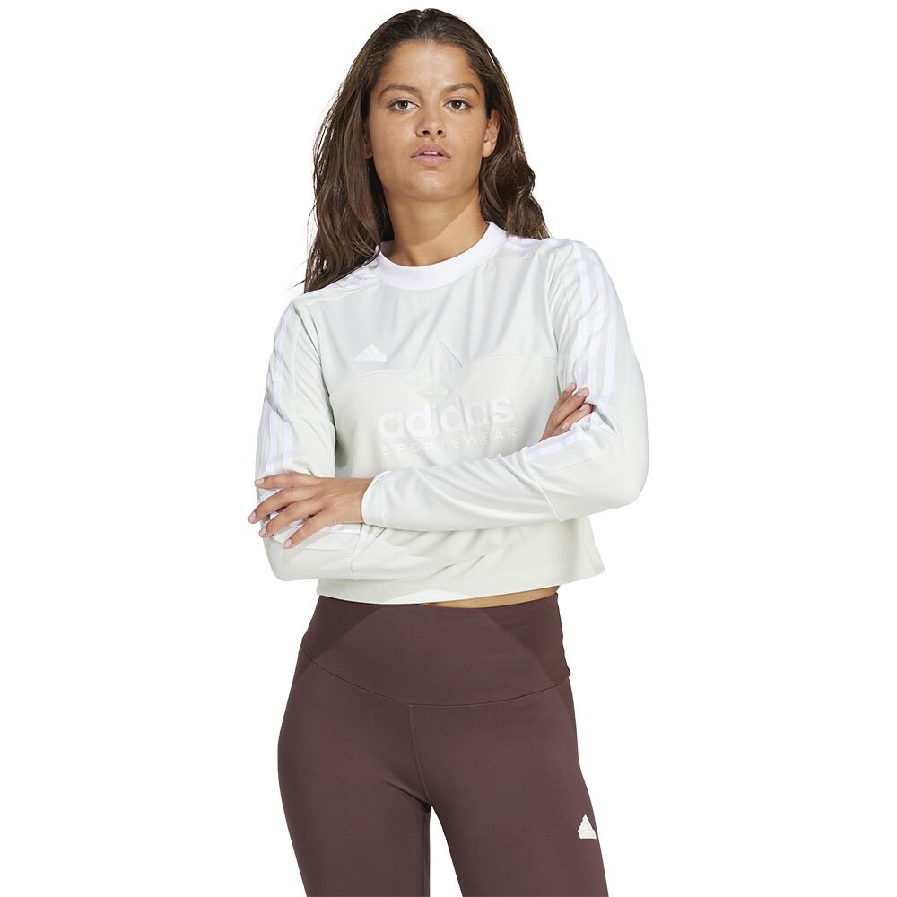 

Футболка с длинным рукавом adidas Tiro, белый