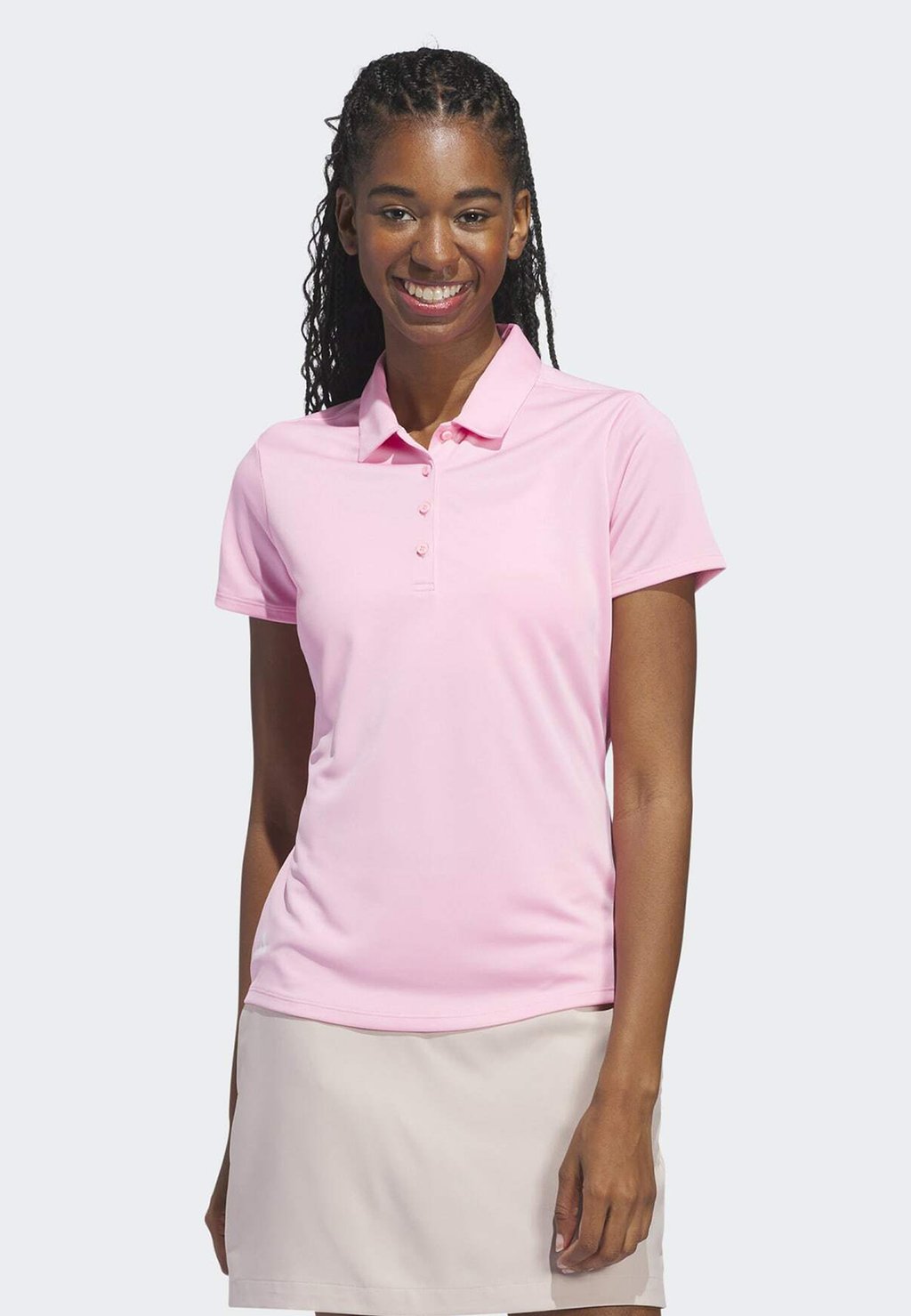 Рубашка-поло PERF adidas Golf, цвет ltpink