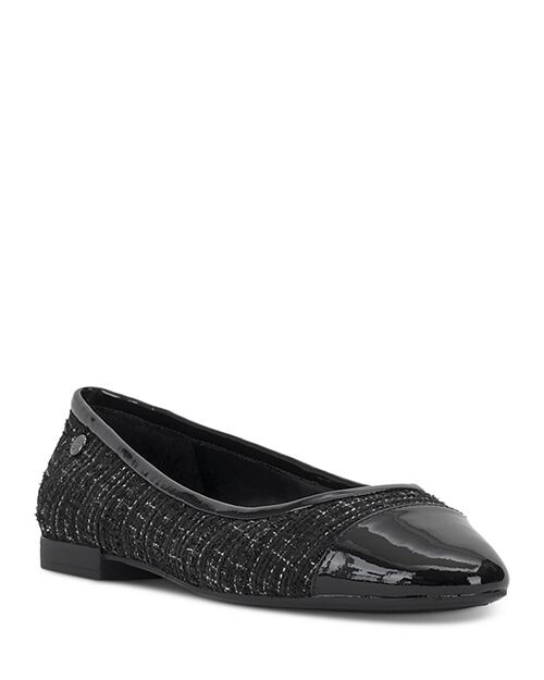 

Женские балетки Mindy с капюшоном и носком VINCE CAMUTO, цвет Black