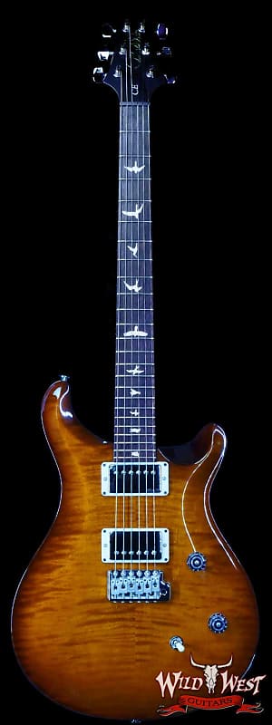 цена Электрогитара Paul Reed Smith PRS Wild West Guitars 2023 Special Run CE 24 Painted Black Neck 57/08 Pickups Violin Amber Sunburst