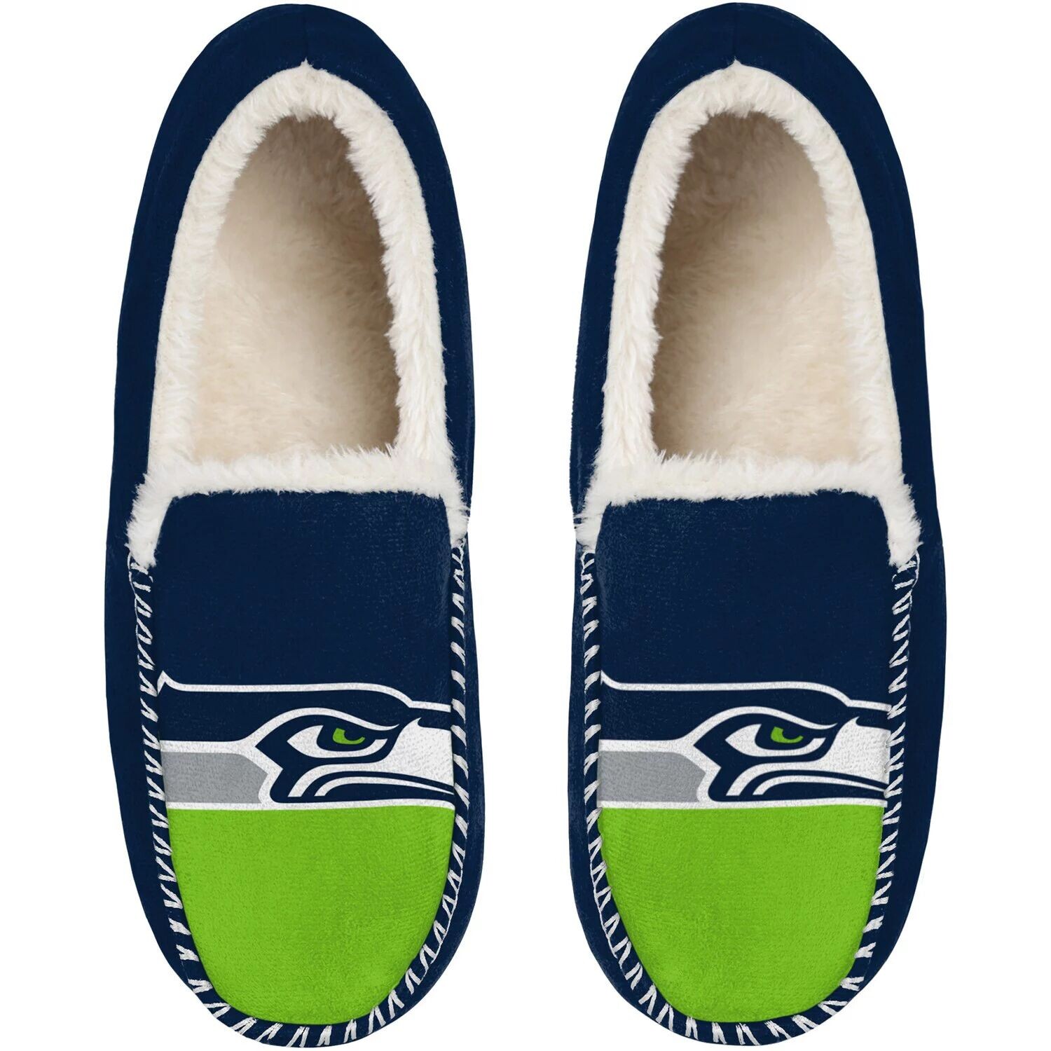 

Мужские мокасины FOCO Seattle Seahawks с цветными блоками