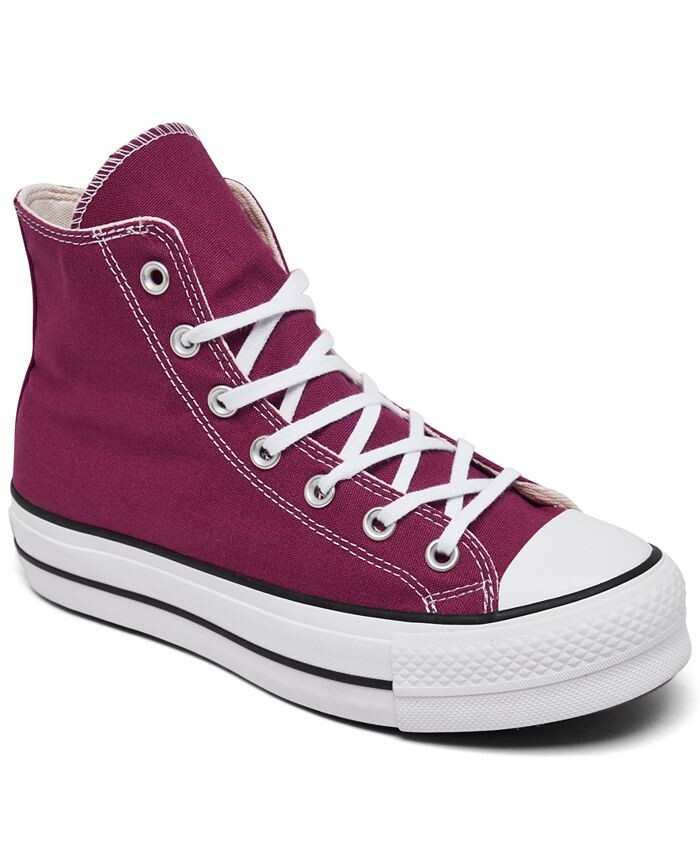 

Женские повседневные высокие кеды на платформе Chuck Taylor All Star Lift Line от Finish Line Converse, мультиколор