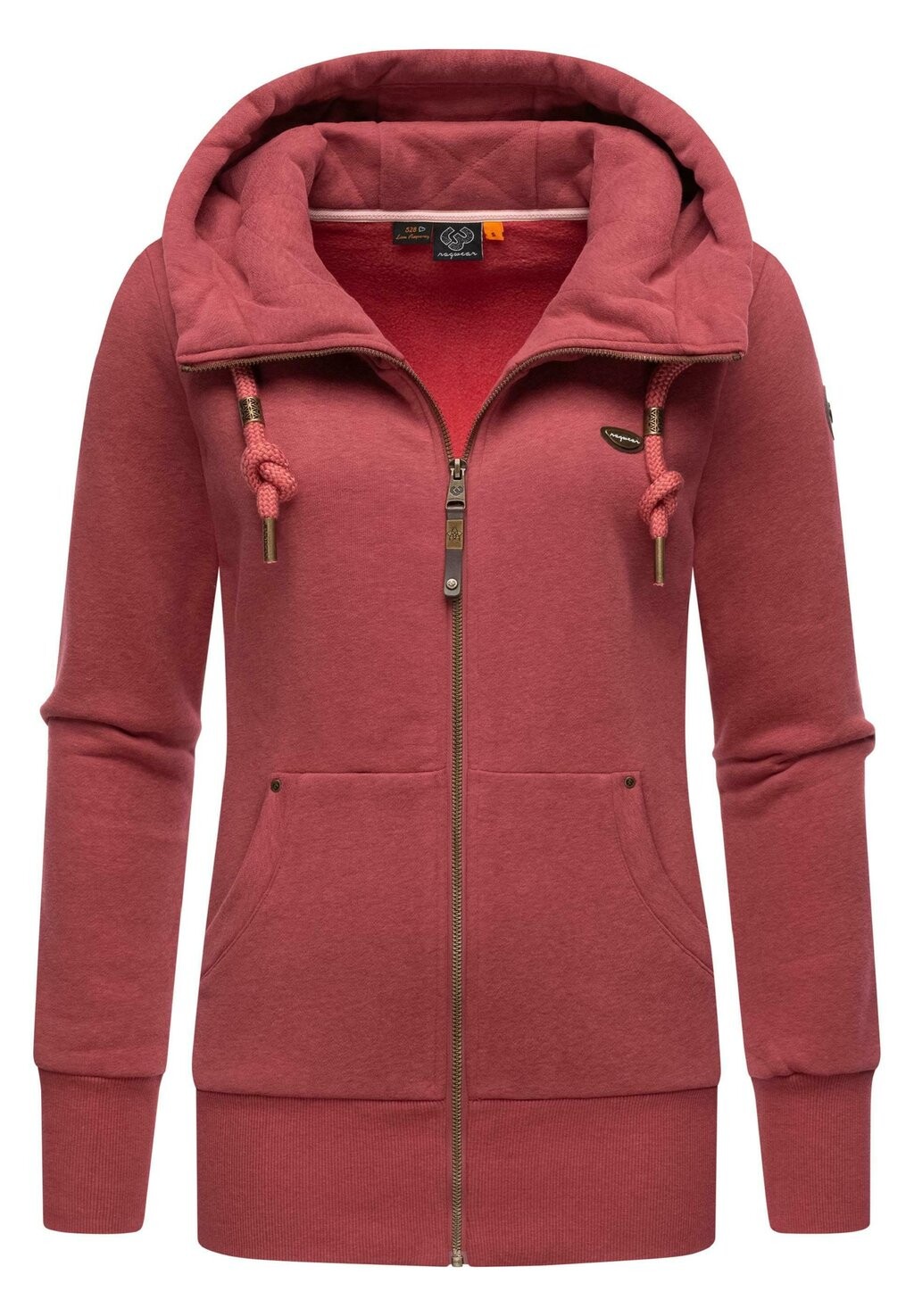 

Толстовка на молнии Ragwear, малина