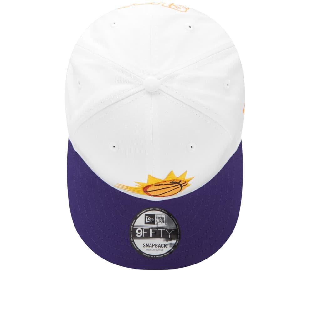 

Регулируемая кепка New Era Phoenix Suns 9Fifty, белый
