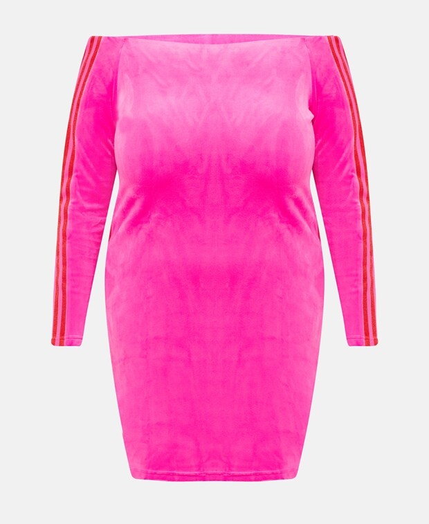 

Трикотажное платье adidas, розовый