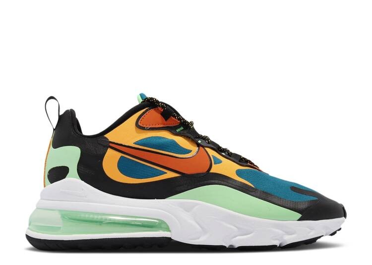 Кроссовки Nike AIR MAX 270 REACT 'MULTI', зеленый кроссовки nike air max 270 react bt multi color разноцветный