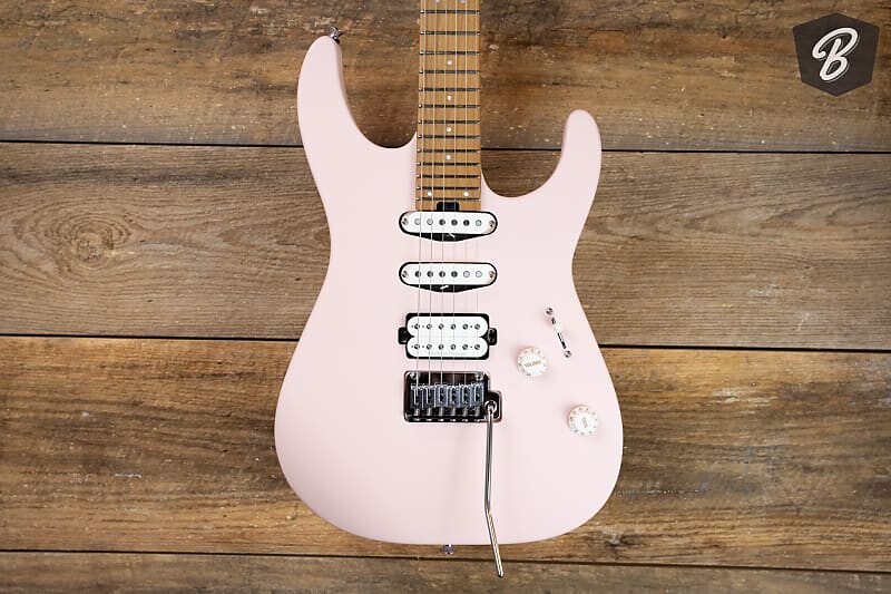 

Электрогитара Charvel PRO-MOD DK24 HSS Electric Guitar in Shell Pink