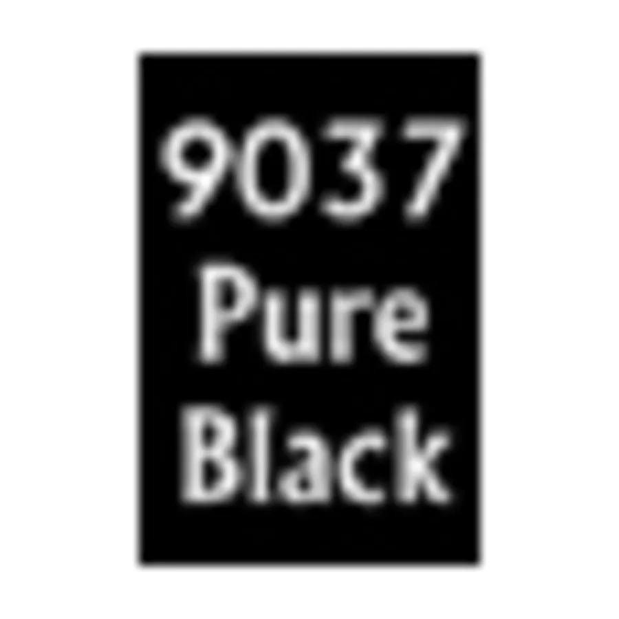 

Чистый черный, Master Series Paints - Blacks & Greys