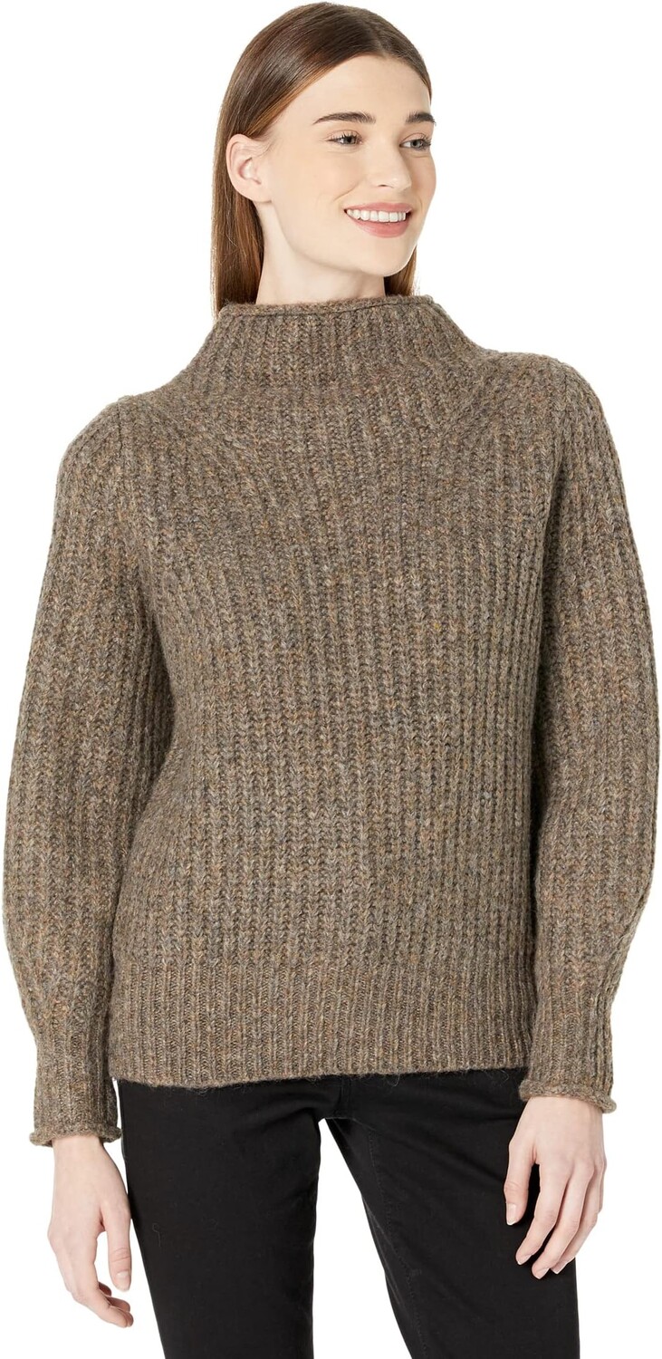 

Свитер-пуловер с воротником-стойкой Loretto Madewell, цвет Heather Otter